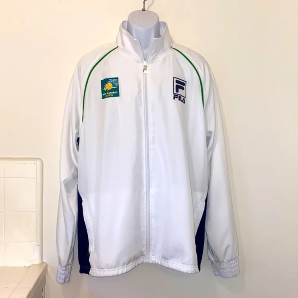 Unisex BNP Paribas Open FILA Warm-Up Tennis Jacket